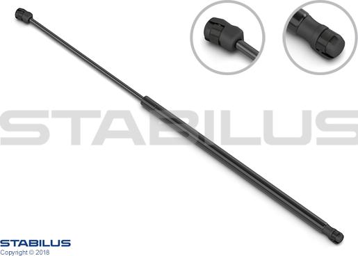 STABILUS 9588FB - Газов амортисьор, багажно / товарно пространство vvparts.bg