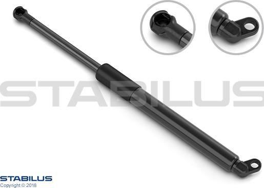 STABILUS 9434HX - Газов амортисьор, багажно / товарно пространство vvparts.bg