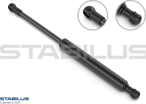 STABILUS 688711 - Газов амортисьор, багажно / товарно пространство vvparts.bg