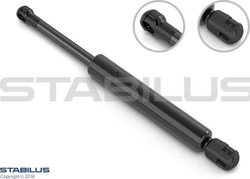 STABILUS 0488VQ - Газов амортисьор, капак на двигателя vvparts.bg