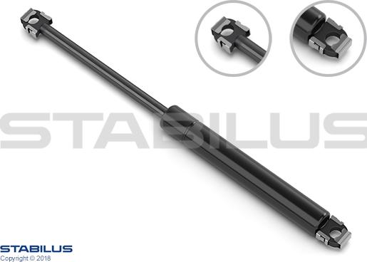 STABILUS 2334BC - Газов амортисьор, капак на двигателя vvparts.bg