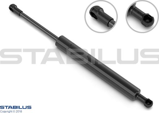 STABILUS 5563LT - Газов амортисьор, багажно / товарно пространство vvparts.bg