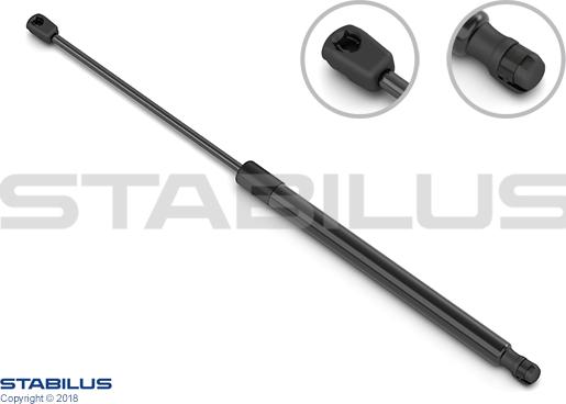 STABILUS 106150 - Газов амортисьор, багажно / товарно пространство vvparts.bg