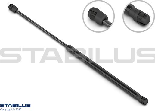 STABILUS 931146 - Газов амортисьор, багажно / товарно пространство vvparts.bg