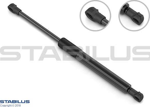 STABILUS 512182 - Газов амортисьор, багажно / товарно пространство vvparts.bg