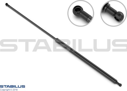 STABILUS 8341BR - Газов амортисьор, багажно / товарно пространство vvparts.bg