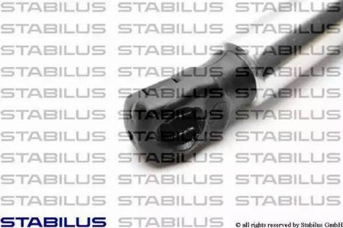 STABILUS 018586 - Газов амортисьор, капак на двигателя vvparts.bg