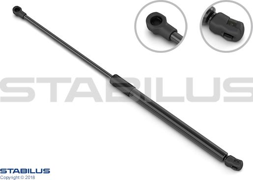 STABILUS 7628LW - Газов амортисьор, багажно / товарно пространство vvparts.bg