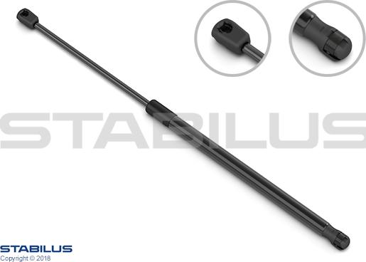 STABILUS 720826 - Газов амортисьор, капак на двигателя vvparts.bg