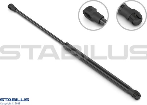 STABILUS 8127KE - Газов амортисьор, багажно / товарно пространство vvparts.bg