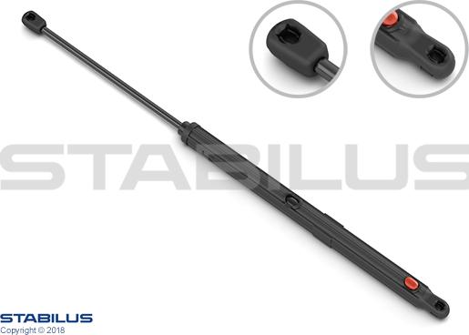 STABILUS 3477XW - Газов амортисьор, капак на двигателя vvparts.bg