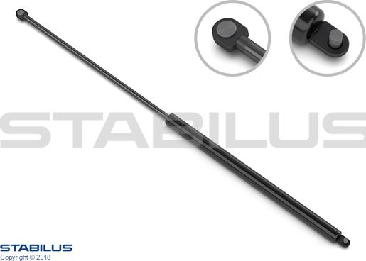 STABILUS 1043AX - Газов амортисьор, капак на двигателя vvparts.bg