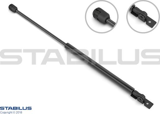 STABILUS 9591FD - Газов амортисьор, капак на двигателя vvparts.bg