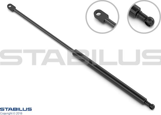 STABILUS 291870 - Газов амортисьор, багажно / товарно пространство vvparts.bg