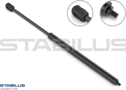 STABILUS 220613 - Газов амортисьор, капак на двигателя vvparts.bg