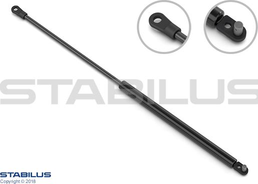 STABILUS 7303DE - Газов амортисьор, багажно / товарно пространство vvparts.bg