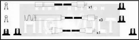 Standard OEF211 - Комплект запалителеи кабели vvparts.bg