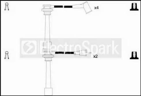 Standard OEK689 - Комплект запалителеи кабели vvparts.bg