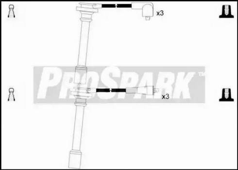 Standard OES669 - Комплект запалителеи кабели vvparts.bg