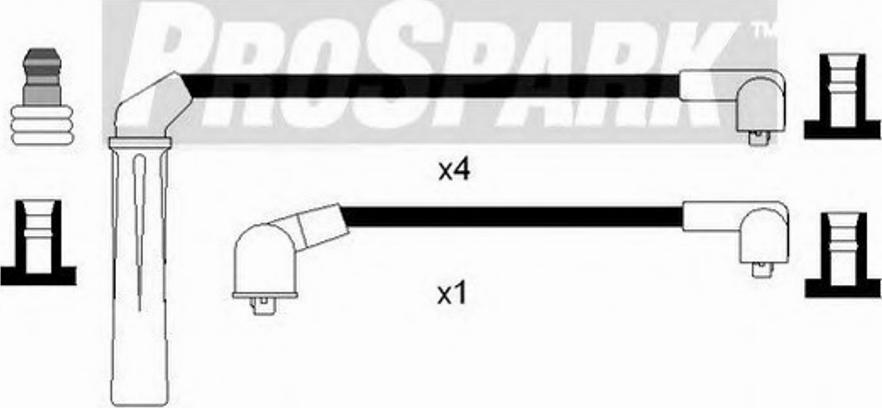 Standard OES627 - Комплект запалителеи кабели vvparts.bg