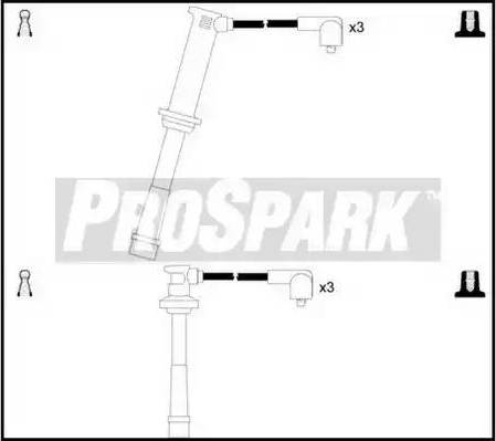 Standard OES390 - Комплект запалителеи кабели vvparts.bg