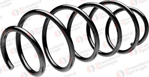 STANDARD SPRINGS ST 124 093 F - Пружина за ходовата част vvparts.bg