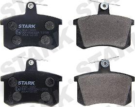 Stark SKAD-1020 - Комплект спирачно феродо, дискови спирачки vvparts.bg