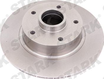 Stark SKBD-0022309 - Спирачен диск vvparts.bg