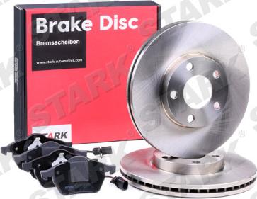 Stark SKBK-1090040 - Спирачен комплект, дискови спирачки vvparts.bg