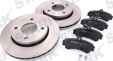 Stark SKBK-1090054 - Спирачен комплект, дискови спирачки vvparts.bg