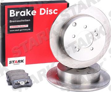 Stark SKBK-1090122 - Спирачен комплект, дискови спирачки vvparts.bg