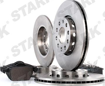 Stark SKBK-1090323 - Спирачен комплект, дискови спирачки vvparts.bg