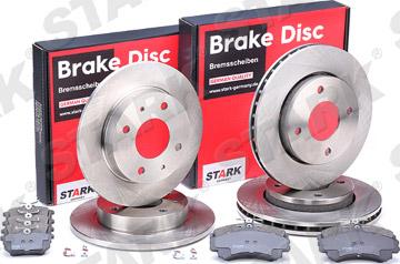 Stark SKBK-1090229 - Спирачен комплект, дискови спирачки vvparts.bg