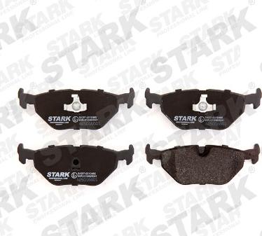 Stark SKBM-1012 - Комплект спирачно феродо, дискови спирачки vvparts.bg