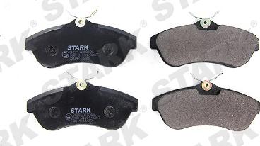 Stark SKBP-0010406 - Комплект спирачно феродо, дискови спирачки vvparts.bg