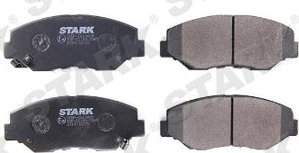 Stark SKBP-0010408 - Комплект спирачно феродо, дискови спирачки vvparts.bg