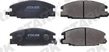 Stark SKBP-0010412 - Комплект спирачно феродо, дискови спирачки vvparts.bg