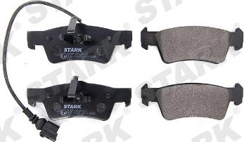 Stark SKBP-0010417 - Комплект спирачно феродо, дискови спирачки vvparts.bg
