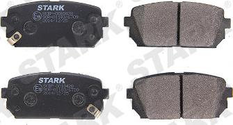 Stark SKBP-0010428 - Комплект спирачно феродо, дискови спирачки vvparts.bg