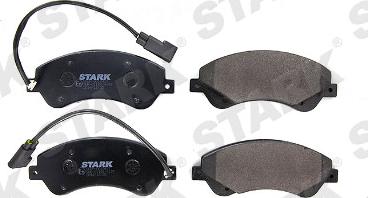 Stark SKBP-0010427 - Комплект спирачно феродо, дискови спирачки vvparts.bg