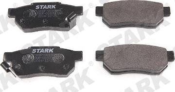 Stark SKBP-0010094 - Комплект спирачно феродо, дискови спирачки vvparts.bg