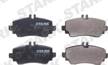 Stark SKBP-0010090 - Комплект спирачно феродо, дискови спирачки vvparts.bg