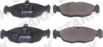 Stark SKBP-0010046 - Комплект спирачно феродо, дискови спирачки vvparts.bg