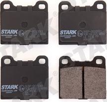 Stark SKBP-0010081 - Комплект спирачно феродо, дискови спирачки vvparts.bg