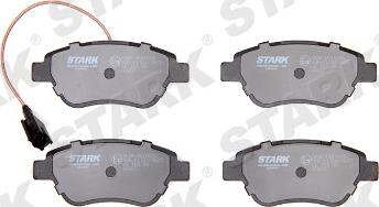 Stark SKBP-0010036 - Комплект спирачно феродо, дискови спирачки vvparts.bg