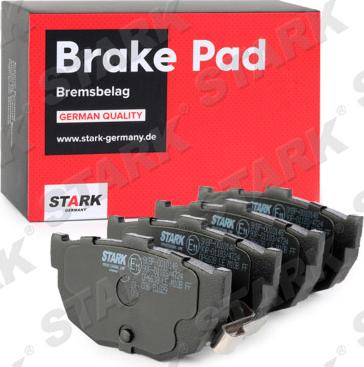 Stark SKBP-0010148 - Комплект спирачно феродо, дискови спирачки vvparts.bg