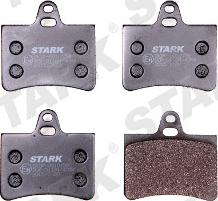 Stark SKBP-0010158 - Комплект спирачно феродо, дискови спирачки vvparts.bg