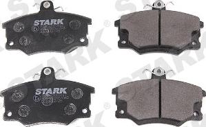 Stark SKBP-0010117 - Комплект спирачно феродо, дискови спирачки vvparts.bg