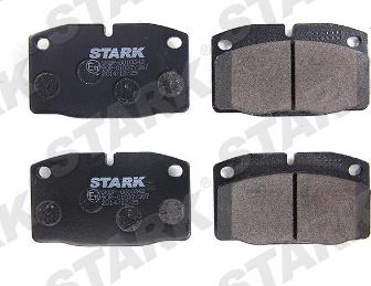 Stark SKBP-0010342 - Комплект спирачно феродо, дискови спирачки vvparts.bg