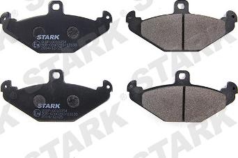 Stark SKBP-0010354 - Комплект спирачно феродо, дискови спирачки vvparts.bg